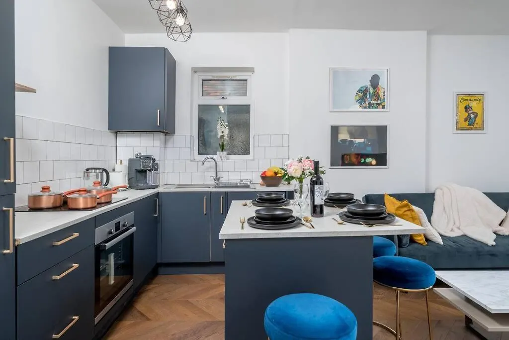 Beautiful Luxe 3 Bedroom With 4 Beds ロンドン 0*,